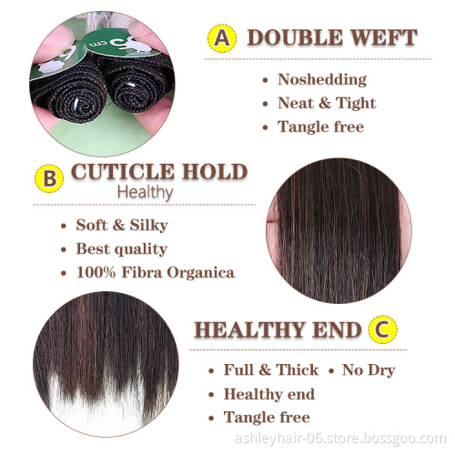 Julianna Synthetic Hair Pack 30 Inch Straight High Quality Heat Resistant Japanese Premium Fibre Synthetic Hair Weave Bundles